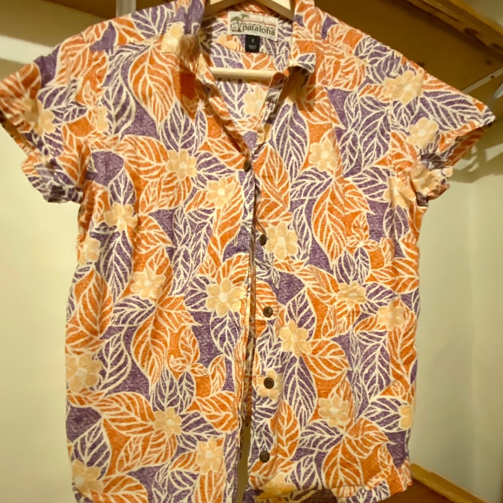 Patagonia pataloha button down shirt